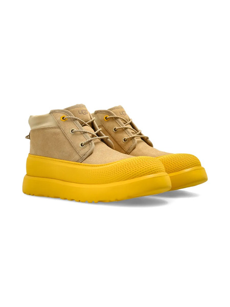 Ugg Kids Neumel Suede Lace-up Boots - Yellow 