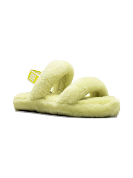  Ugg Kids Oh Yeah sulfur Slippers - Yellow 
