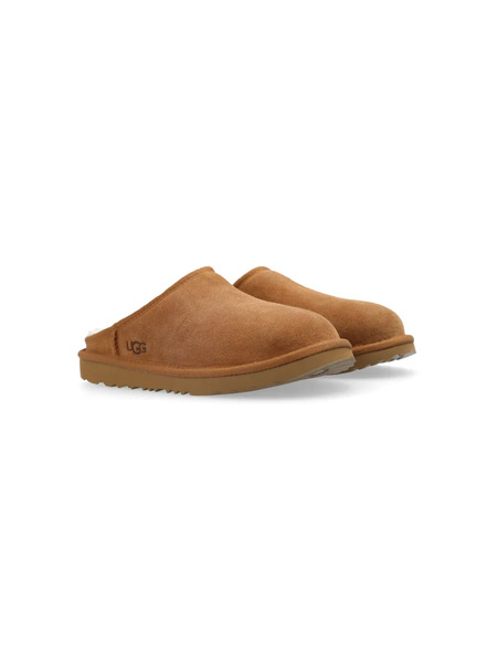  Ugg Kids Sheepskin-lining Slippers - Brown 