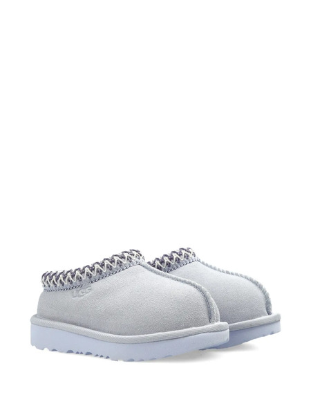  Ugg Kids Tasman Ii Suede Trimmed Slippers - Grey 