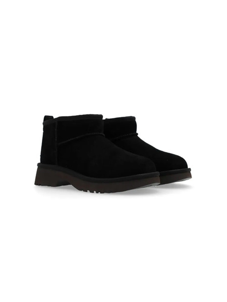 Ugg Kids Ultra Mini New Heights Boots - Black 