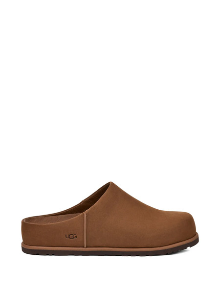  Ugg Leather Slippers - Brown 