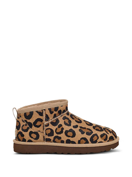  Ugg Leopard-print Ankle Boots - Neutrals 