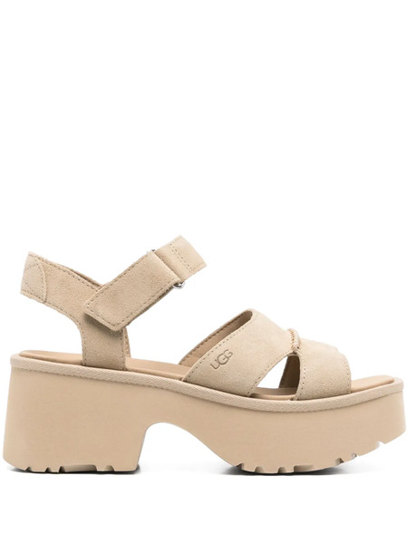  Ugg 70mm New Heights Ankle Strap Sandals - Neutrals 