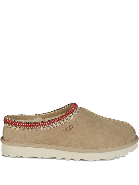  Ugg Tasman Braided Slippers - Sand/dark Cherry 