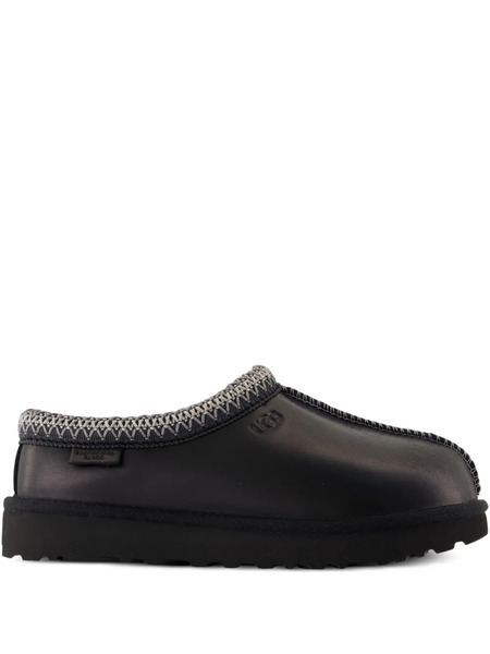  Ugg Tasman Leather-stitched Mules - Black 