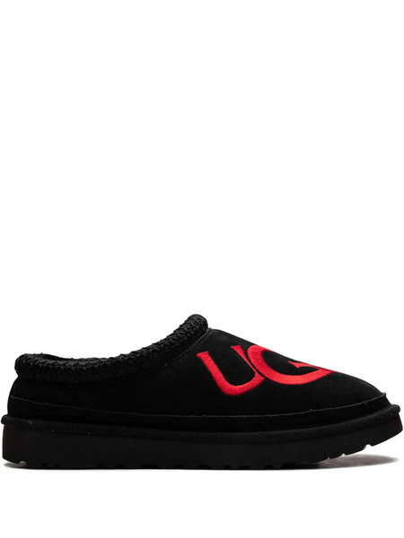  Ugg Tasman Logo black/samba Red Slippers 