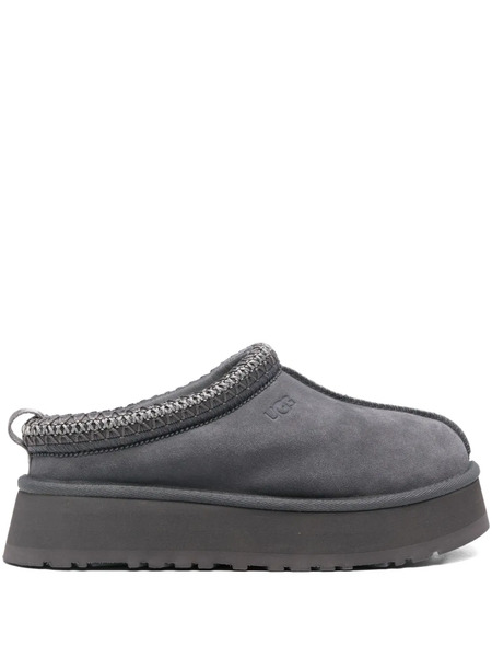  Ugg Tazz Ii Braided Platform Mules - Grey 