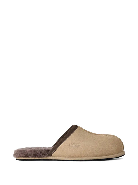  Ugg Trimmed Slippers - Neutrals 