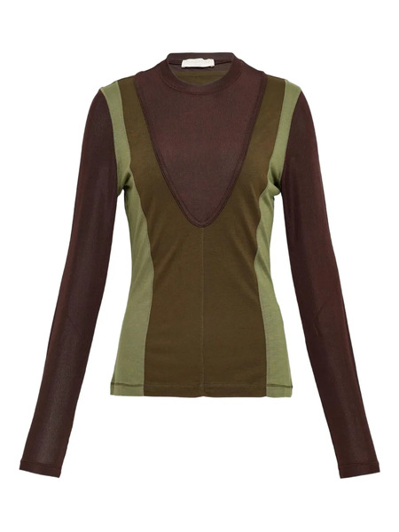  Ulla Johnson Annete Long-sleeve Top - Brown 
