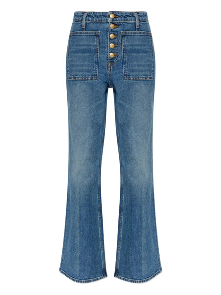  Ulla Johnson Button-up Pocket Jeans - Blue 