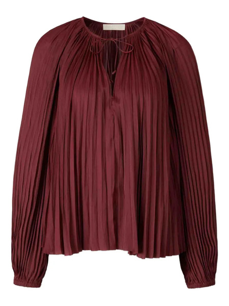  Ulla Johnson Electra Long-sleeves Blouse - Red 