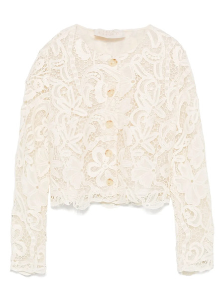 Ulla Johnson Lace Jacket - Neutrals 