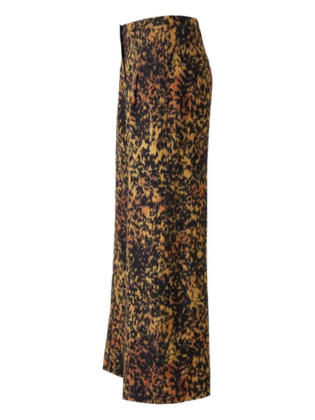  Ulla Johnson Leopard-print Trousers - Brown 