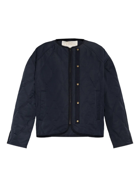  Ulla Johnson Quilted Press-stud Jacket - Blue 