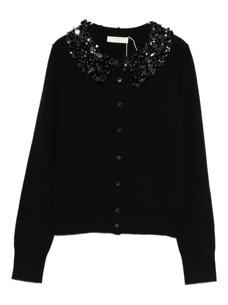  Ulla Johnson Sequin-embellished Cardigan - Black 