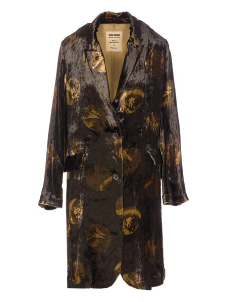  Uma Wang Alpine D33 Single-breasted Coat - Brown 