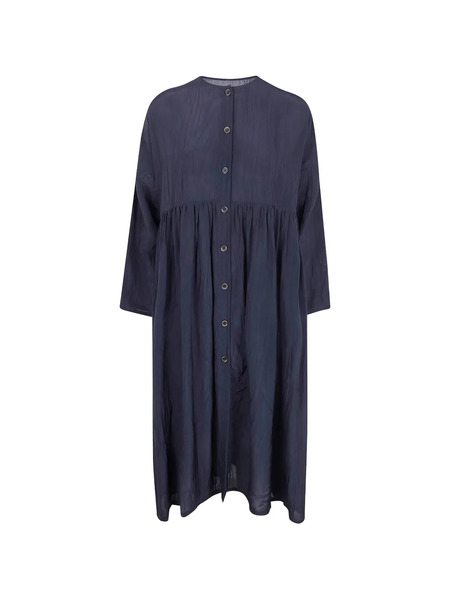  Uma Wang Button Day Dress - Blue 