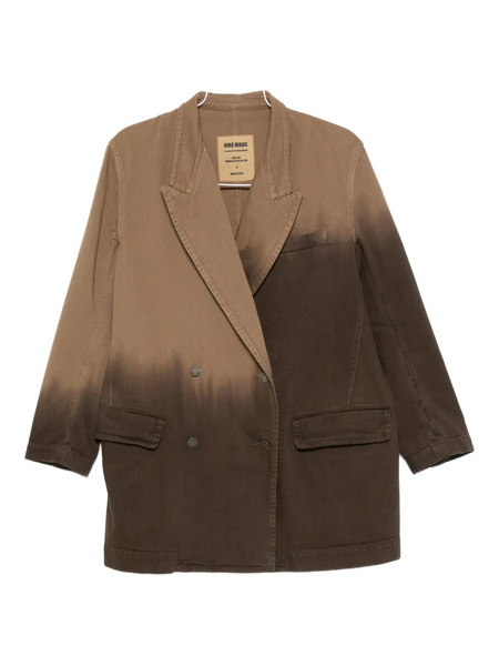  Uma Wang Double-breasted Jacket - Brown 