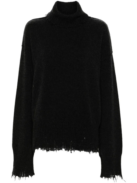  Uma Wang High-neck Sweater - Grey 