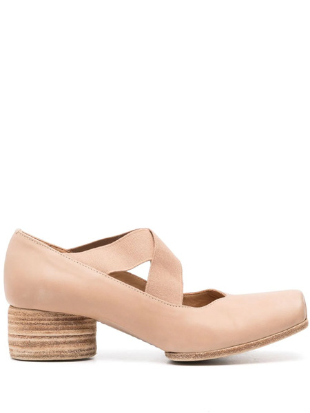  Uma Wang 50mm Leather Pumps - Neutrals 