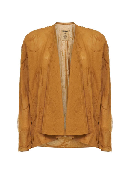  Uma Wang Oversized Polka-dot Cardigan - Neutrals 