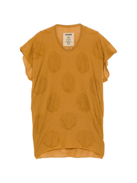  Uma Wang Patterned Short-sleeve Top - Brown 
