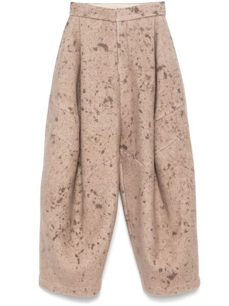  Uma Wang Pin Trousers - Brown 