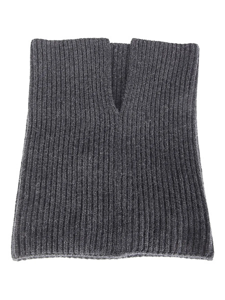  Uma Wang Ribbed-neck Scarf - Grey 