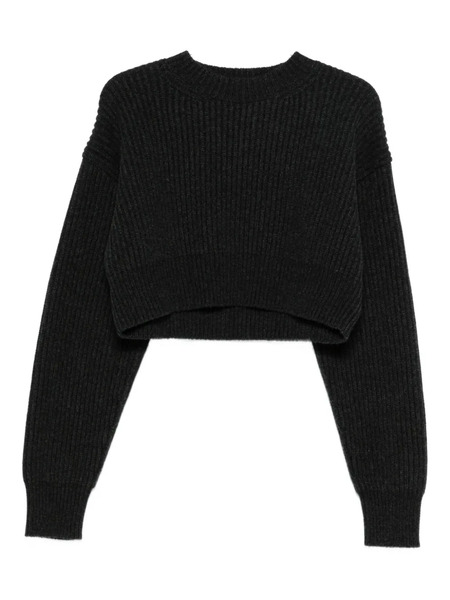  Uma Wang Ribbed Sweater - Black 