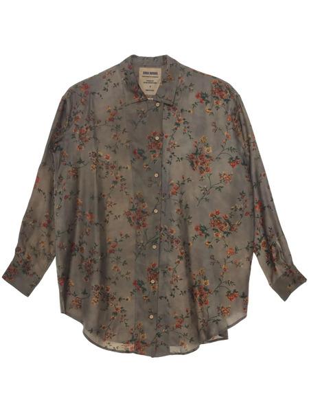  Uma Wang Tyesma Blouse - Grey 