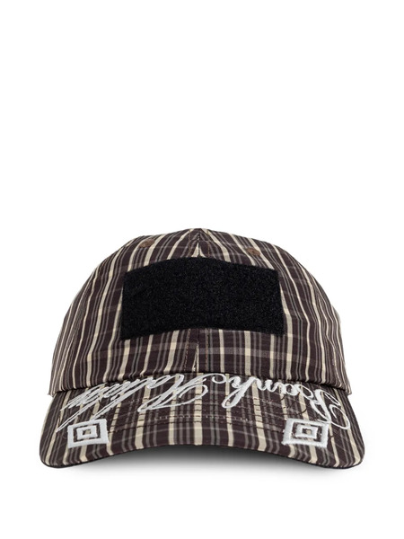  Umbro Logo-embroidery Baseball Cap - Brown 