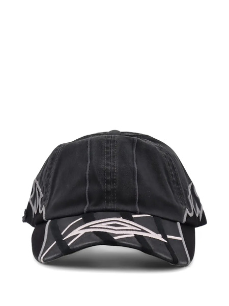  Umbro Logo-embroidery Baseball Hat - Grey 