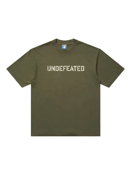  Undefeated Undefeated Stencil T-shirt - Green 
