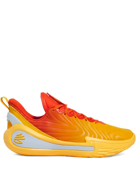  Under Armour Curry 12 What The Bay Sneakers - Orange 