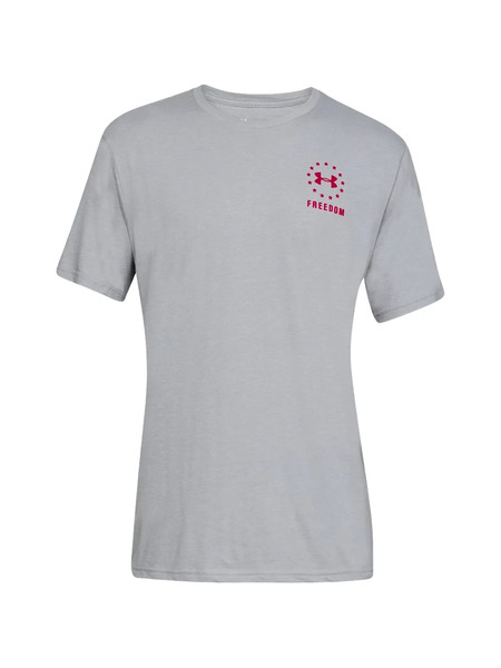  Under Armour Freedom T-shirt - Grey 
