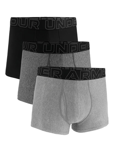  Under Armour Logo-print Boxers (pack Of Three) - Grey 