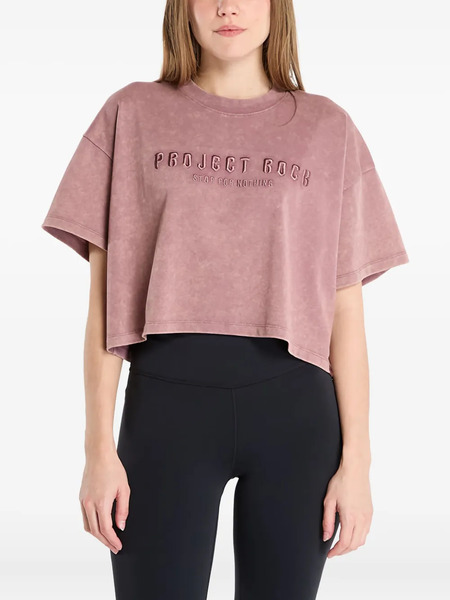  Under Armour Project Rock T-shirt - Purple 