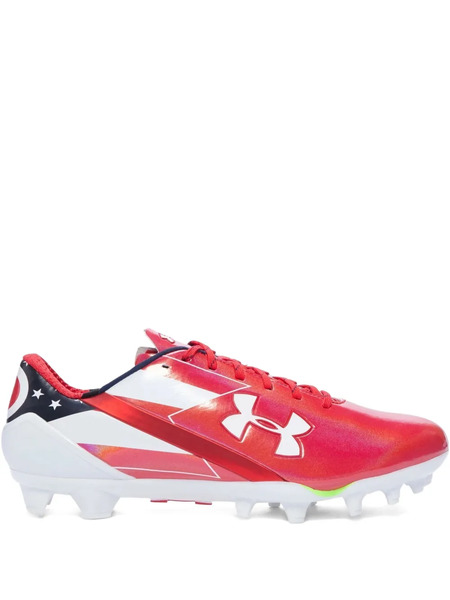  Under Armour Spotlight Le red/white Cleats 