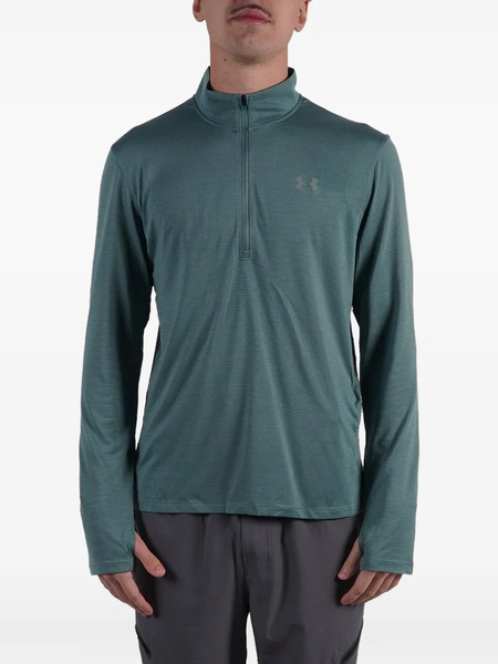  Under Armour Ua Launch Half-zip T-shirt - Blue 
