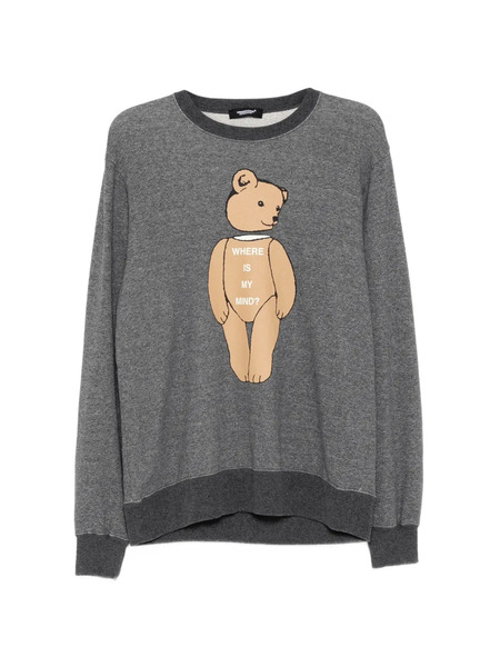  Undercover Bear Print Sweatshirt - Grey 