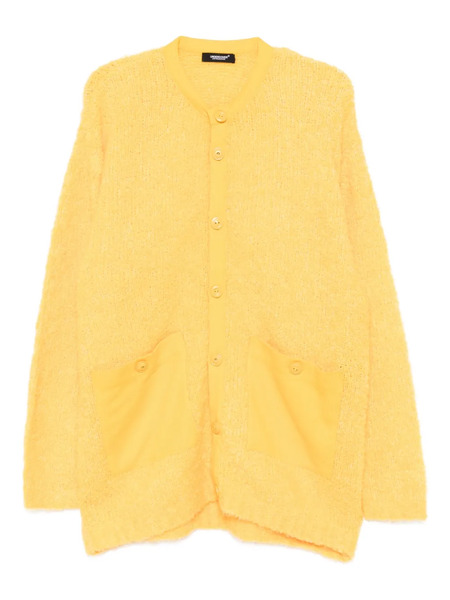  Undercover Crew-neck Cardigan - Yellow 