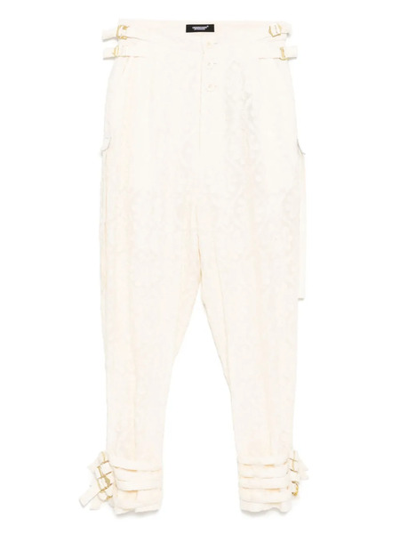  Undercover Embroidered Trousers - Neutrals 