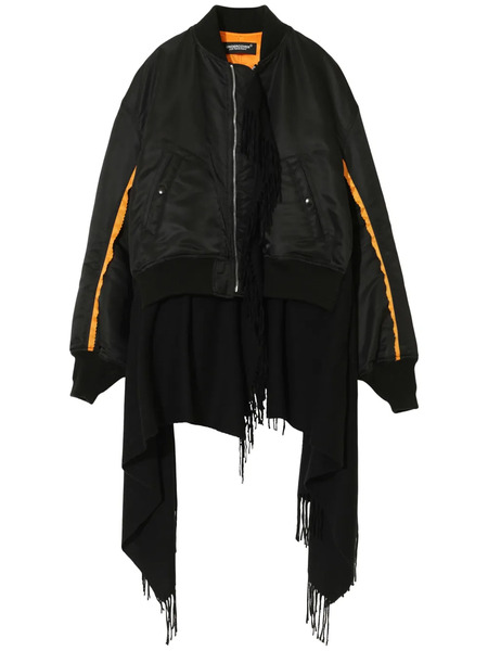  Undercover Layered Bomber Jacket - Black 