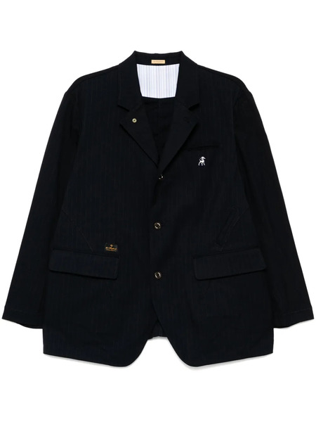  Undercover Logo-patch Blazer - Blue 