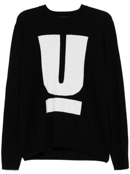  Undercover Logo-print Jumper - Black 
