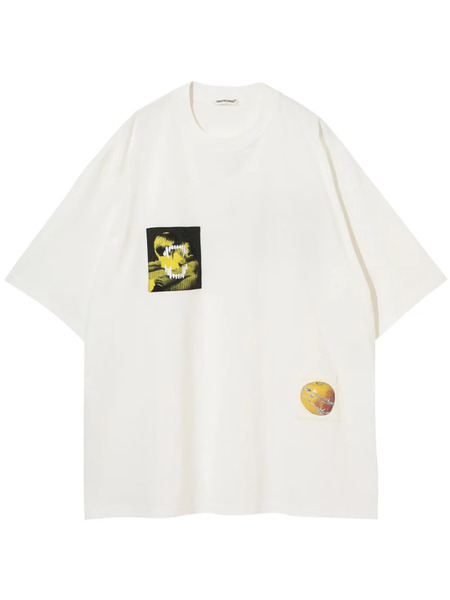  Undercover Multiple-patch T-shirt - White 