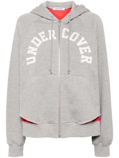  Undercover Oversized Zip-up Jacket - Grey 