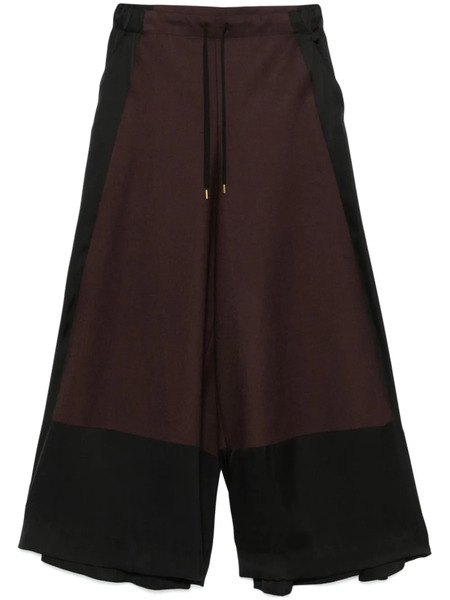  Undercover Panelled Trousers - Brown 