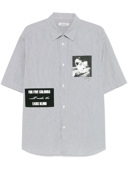  Undercover Patchwork Shirt - Black 